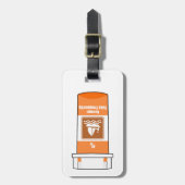 Segeln ist mein Medikament Gepäckanhänger (Vorderseite vertikal)