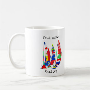 Segeln Kaffeetasse