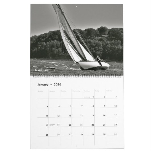 Segeln-Kalender des Klassikers Yachts 2013-2014 Kalender (Jan 2026)