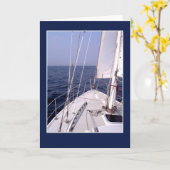 Segeln Karte (Gelbe Blume)