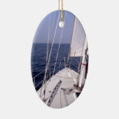 Segeln Keramik Ornament (Rechts)
