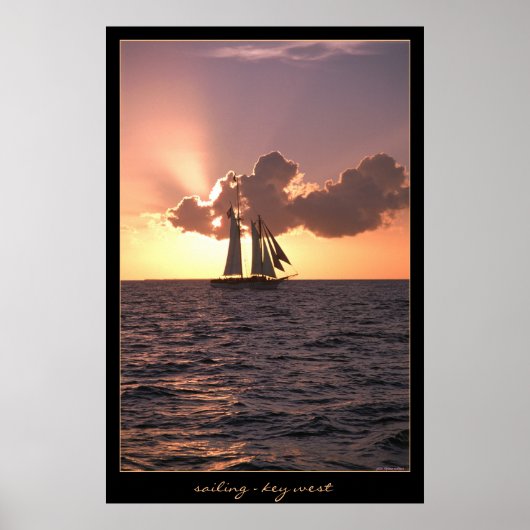 Segeln - Key West Poster (Vorne)