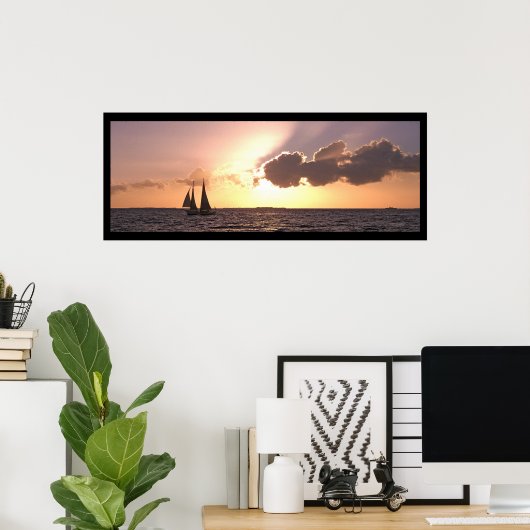 Segeln, Key West Poster (Heimbüro)