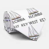 Segeln Key Wests Florida Krawatte (Gerollt)
