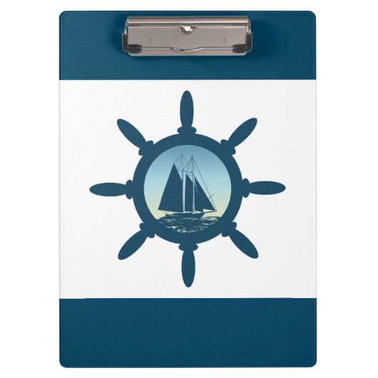 Segeln Klemmbrett (Vorderseite)