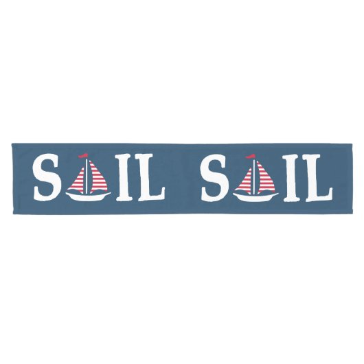 segeln kurzer tischläufer (Horizontal)