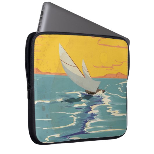 Segeln Laptopschutzhülle (Vorne Rechts)