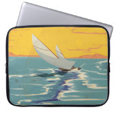Segeln Laptopschutzhülle (Vorderseite)