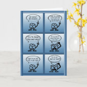 Segeln Lektionen Funny Custom Gruß Karte (Gelbe Blume)