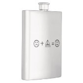 Segeln macht dich glücklich flachmann (Rechts)