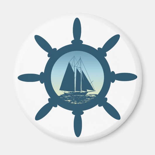 Segeln Magnet (Vorne)