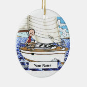 Segeln - Männlich Keramikornament (Rechts)