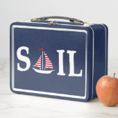 segeln metall brotdose (Beispiel)