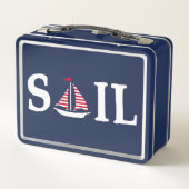 segeln metall brotdose (Rückseite)