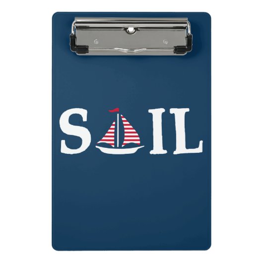 segeln mini klemmbrett (Vorderseite)
