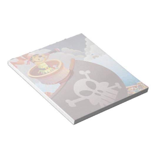 Segeln mit Piraten Notizblock (angewinkelt)