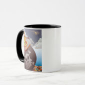 Segeln mit Piraten Tasse (Vorderseite Links)
