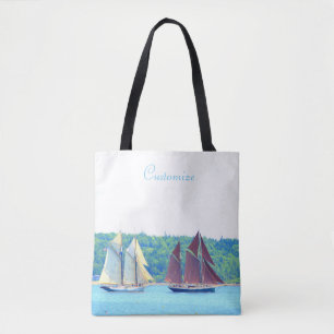 Segeln mit zwei Schooners Tasche