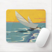 Segeln Mousepad (Mit Mouse)