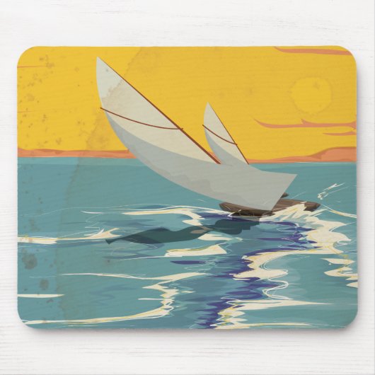 Segeln Mousepad (Vorne)