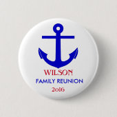 Segeln-oder Kreuzfahrt-Wiedersehen (oder Ereignis) Button (Vorderseite)