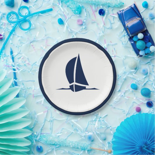 Segeln Pappteller (Party)