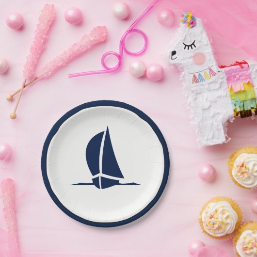 Segeln Pappteller (Party)