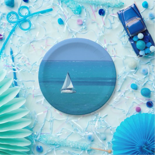 Segeln Pappteller (Party)