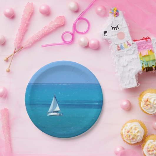 Segeln Pappteller (Party)