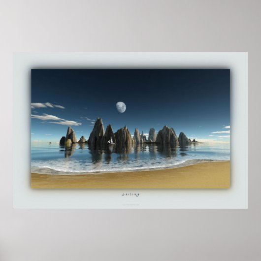 Segeln Poster (Vorne)