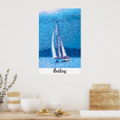 Segeln Poster (Küche)