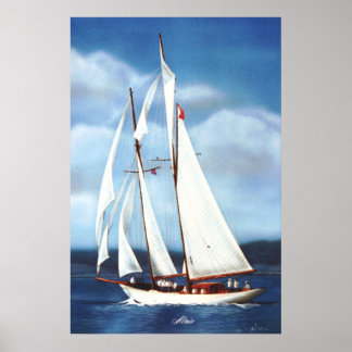 Segeln Poster