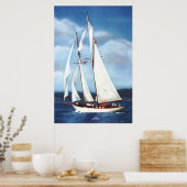 Segeln Poster (Küche)