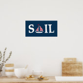 segeln poster (Küche)