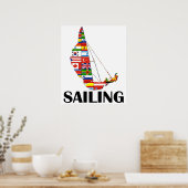 Segeln Poster (Küche)