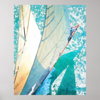 Segeln Poster