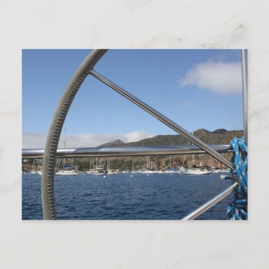 Segeln Postkarte (Vorderseite)