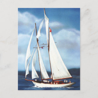 Segeln Postkarte