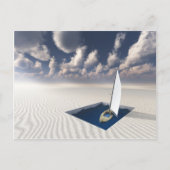 segeln postkarte (Vorderseite)