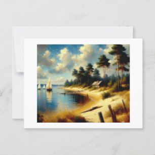 Segeln, Postkarte