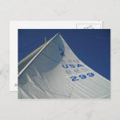 segeln postkarte (Vorne/Hinten)