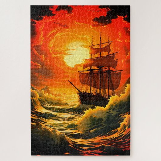 Segeln Puzzle (Vertikal)