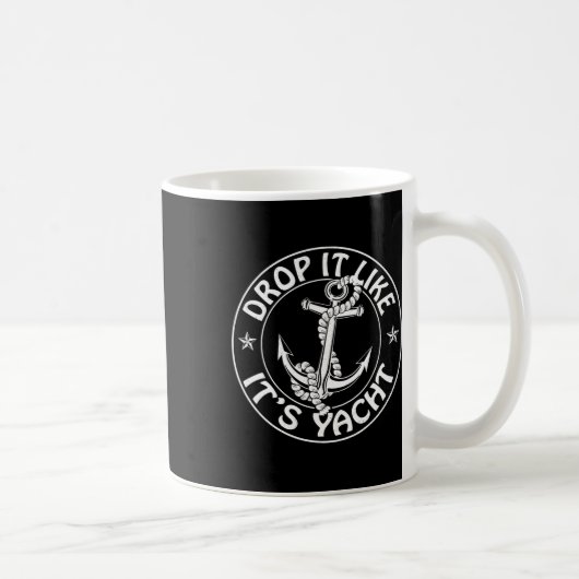 Segeln Sailor Funny fallen Sie es, als wäre es Yac Kaffeetasse (Rechts)