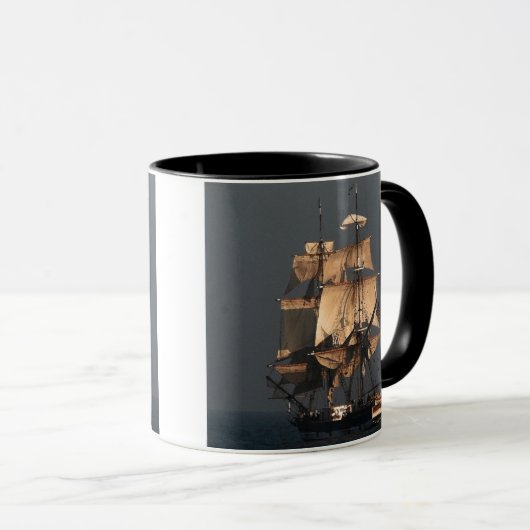 Segeln-Scherer-Schiffs-Tasse Tasse (VorderseiteRechts)