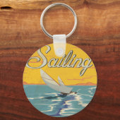 Segeln Schlüsselanhänger (Vorderseite)