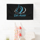 Segeln Segelboot Sand Ocean Gul Banner (Insitu)