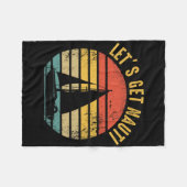 Segeln Segelboot - Segelboot Segler N Fleecedecke (Vorderseite (Horizontal))