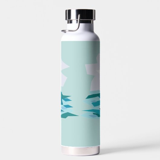 Segeln Segelboote Thor Kupfer Vakuum isoliert Trinkflasche (Rechts)