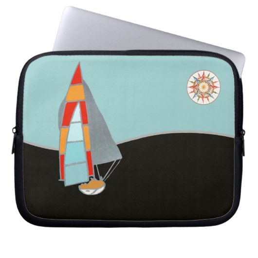 Segeln, Segeln Laptopschutzhülle (Vorderseite)