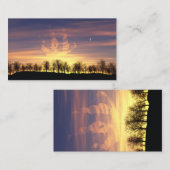 Segeln Sie die Lesezeichen des nächtlichen Himmels Visitenkarte (Vorne/Hinten)